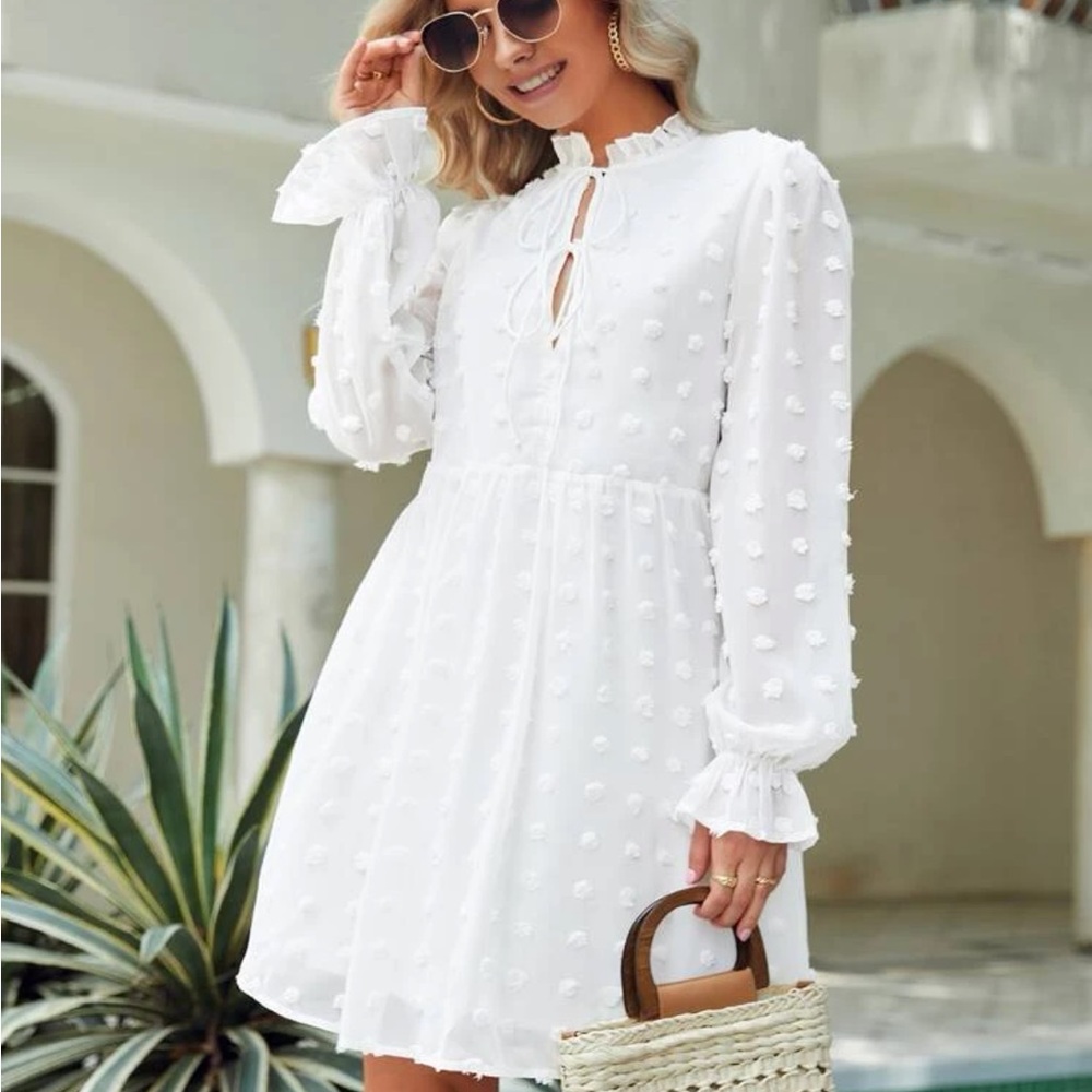 White dress